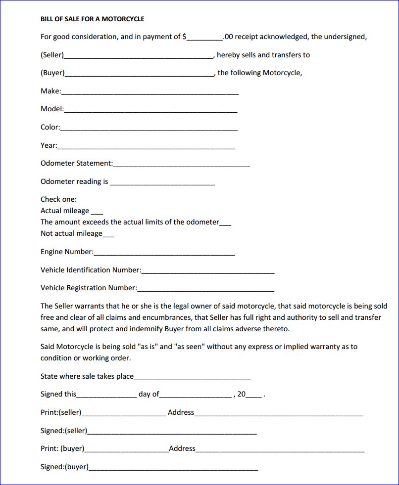 free-massachusetts-motorcycle-bill-of-sale-form-download-pdf-word