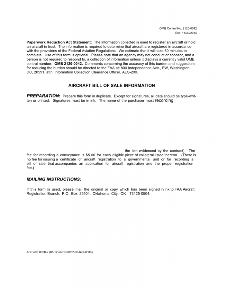 Free General Bill of Sale Forms - Download PDF | Word
