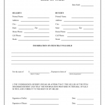 free general bill of sale forms download pdf word